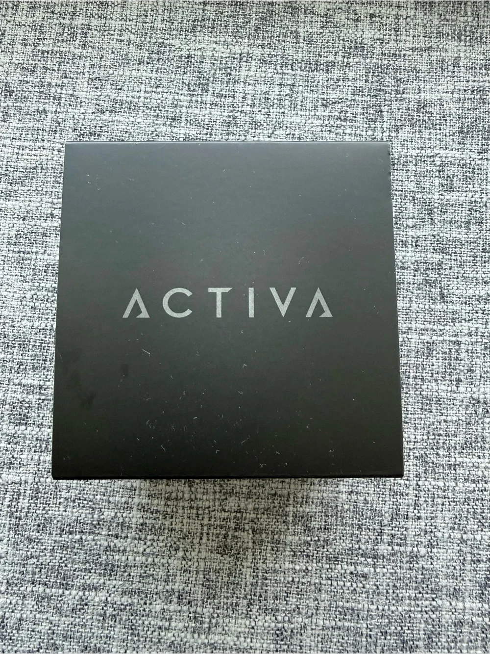 Activa Black Silicone Strap Dual-Display Sport Watch